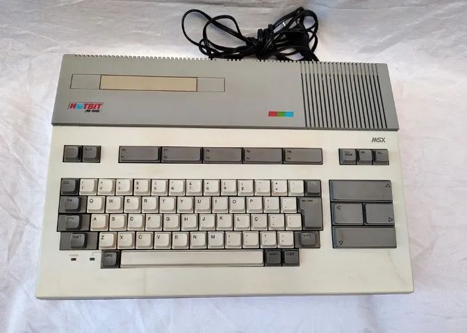 Computador Antigo Msx Hotbit Com Caixa e Manuais  - Foto 3