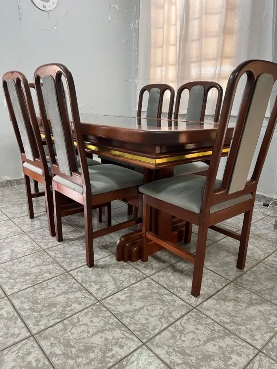 Mesa de jantar com 6 cadeiras - Foto 2