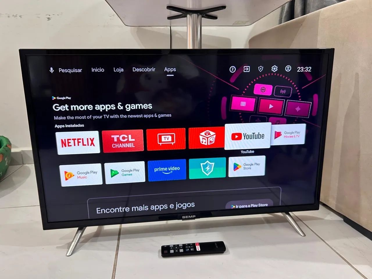 TV SMART TCL 32 POLEGADAS 