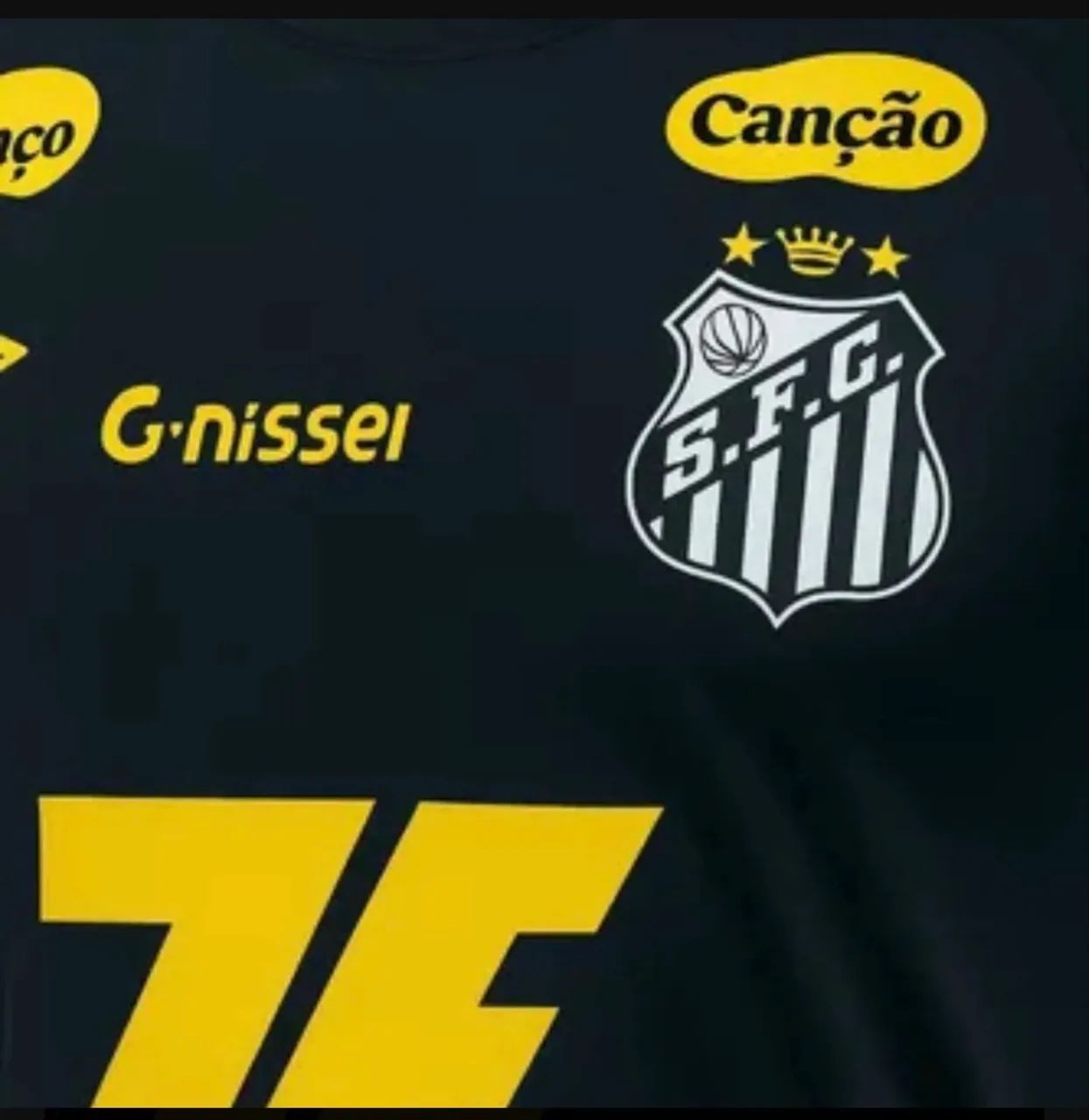 Camisa do Santos treino preta - Foto 2