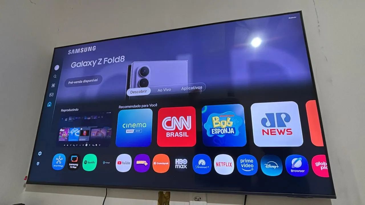 Vendo tv Samsung cristal  65 polegadas 2500 - Foto 2