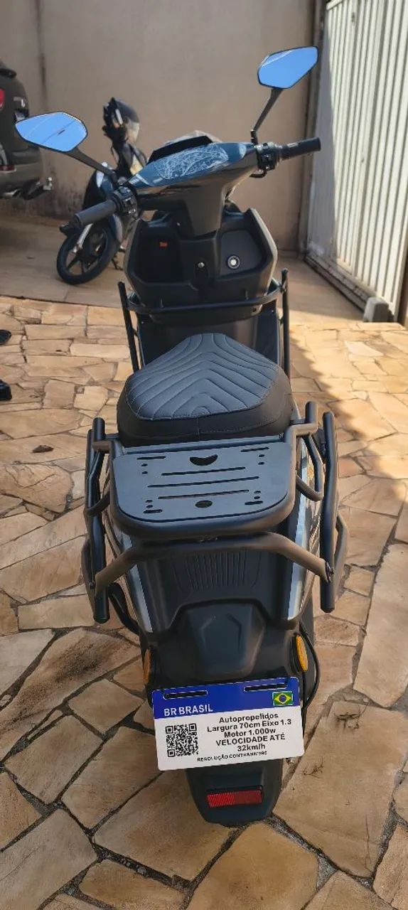 Moto eletrica blulory e4 light gray - Foto 4