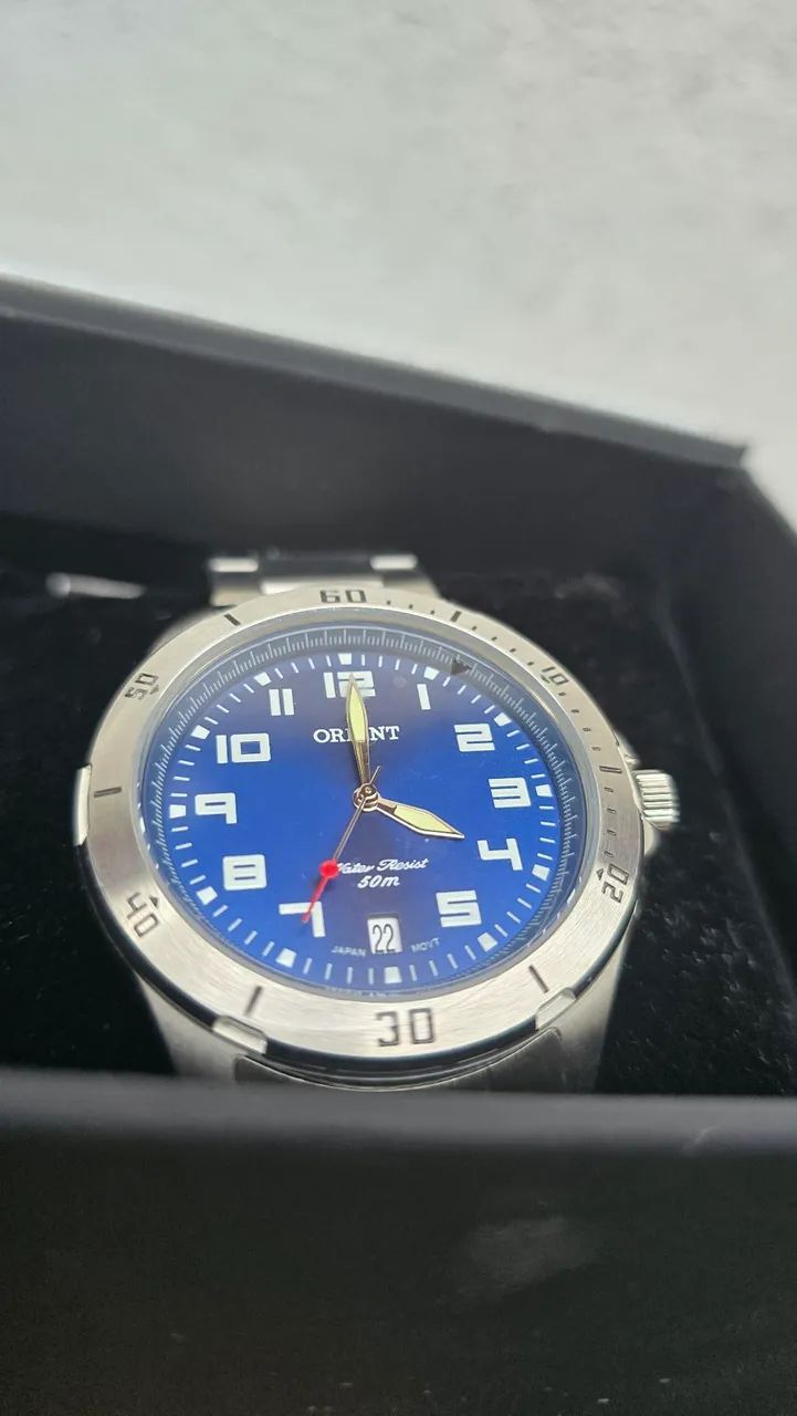 Relógio orient masculino novo lacrado - Foto 2