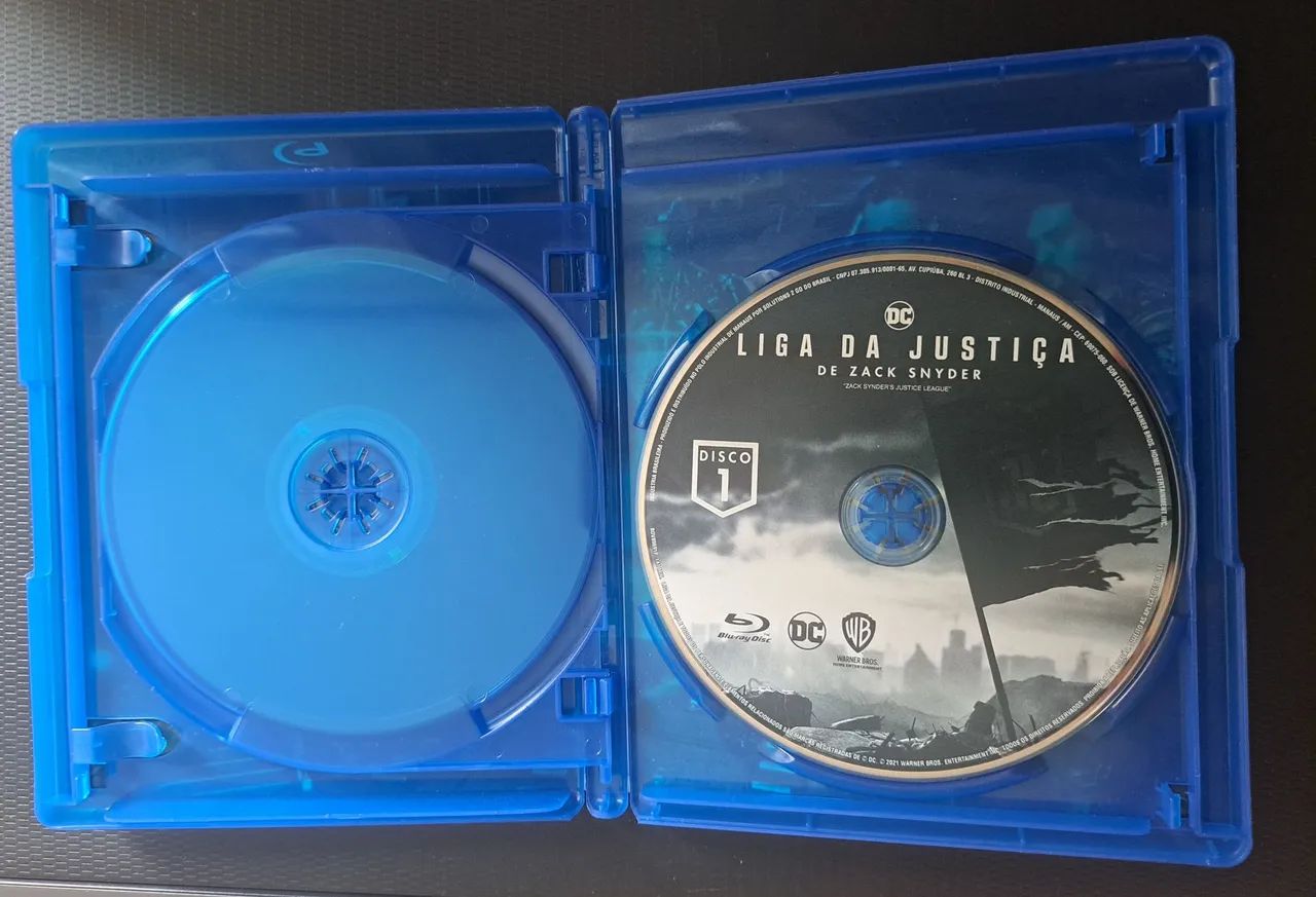 Zaak@里  Man DVD、BluRay Bluray especial Liga da Justiça original versão Zack Synder - DVD