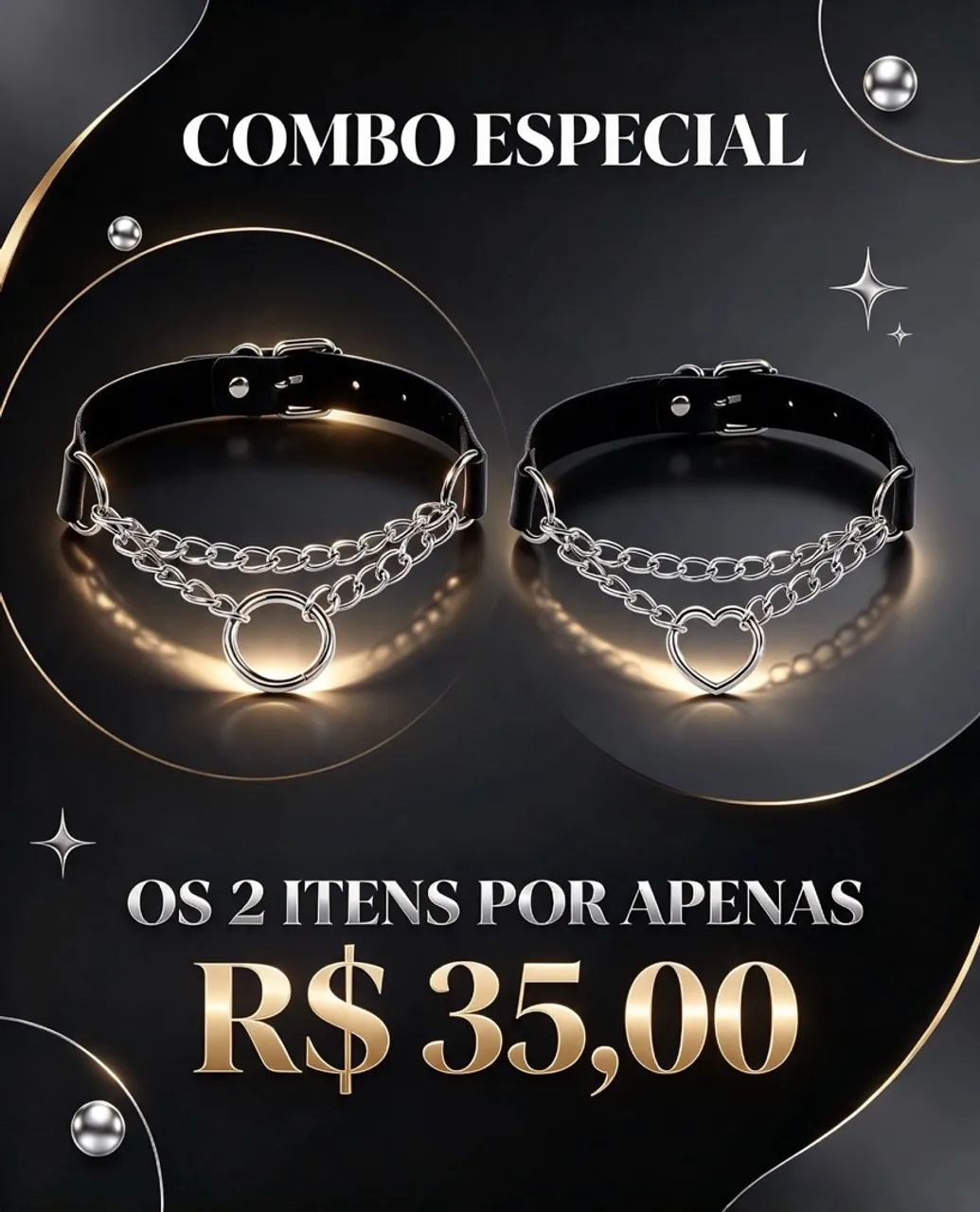 2 CHOCKERS POR 35,00