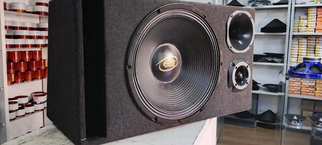 CAIXA TRIO EROS 500RMS 15 POL - Foto 3
