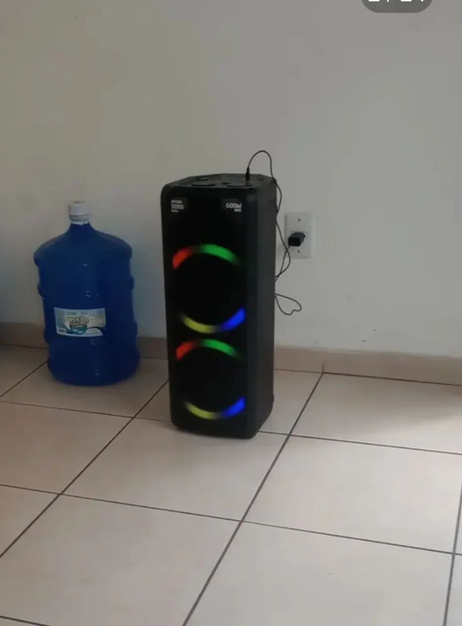 Caixa de som amplificada pulse sp.540 .600 w.  Bluetooth  