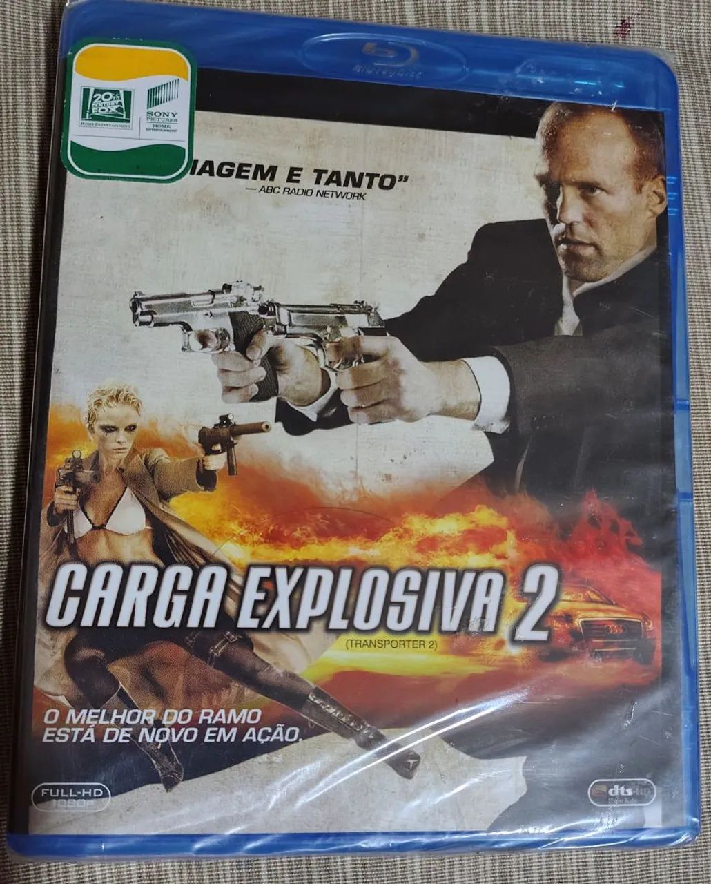 Blu-ray Carga Explosiva 2 Original e Lacrado