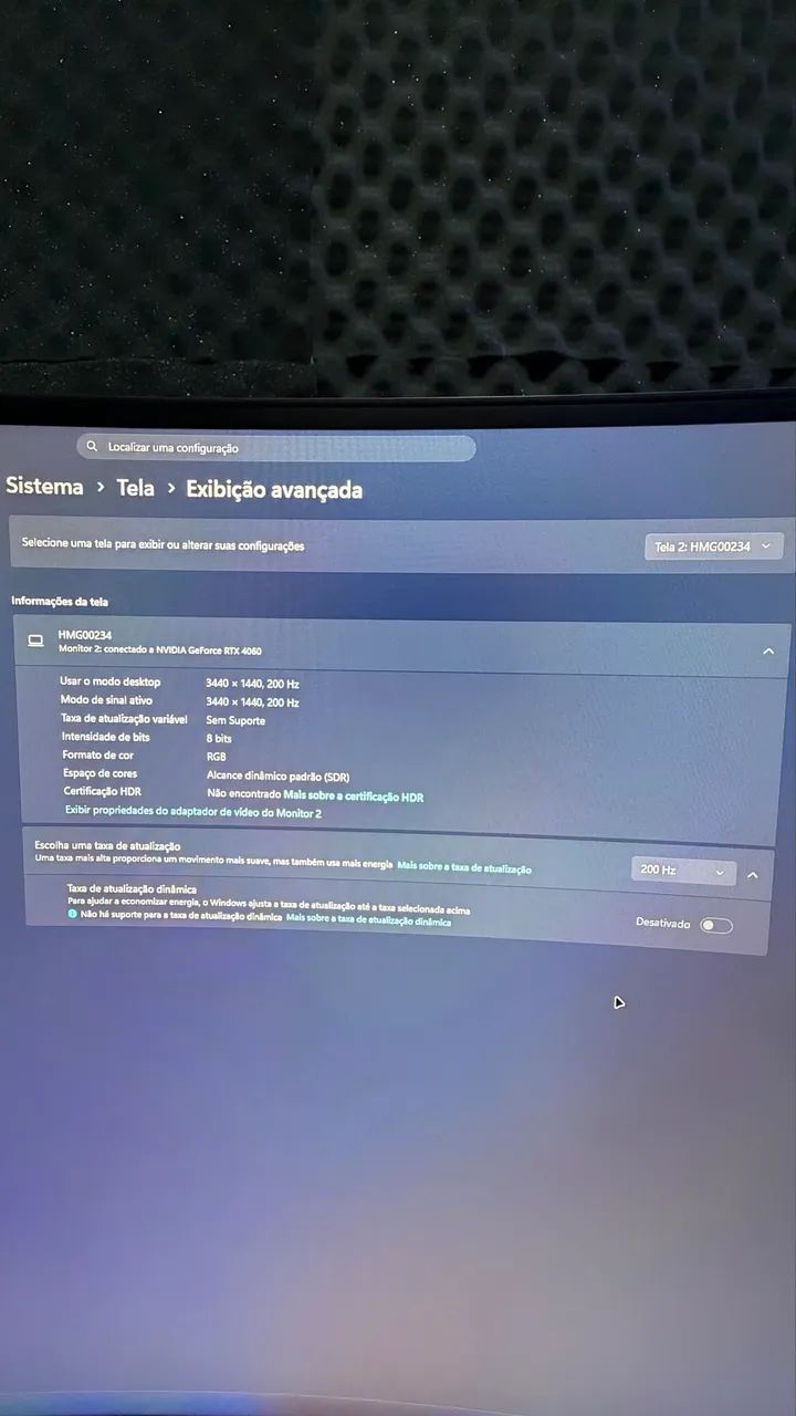 Monitor Husky boreal 34 polegadas 200hz - Foto 3