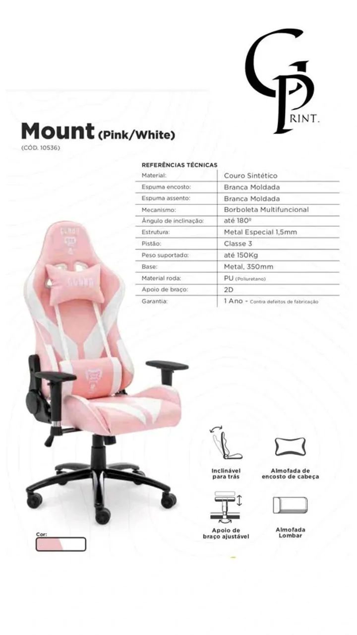 CADEIRAS GAMER & ESCRITORIO   - Foto 3