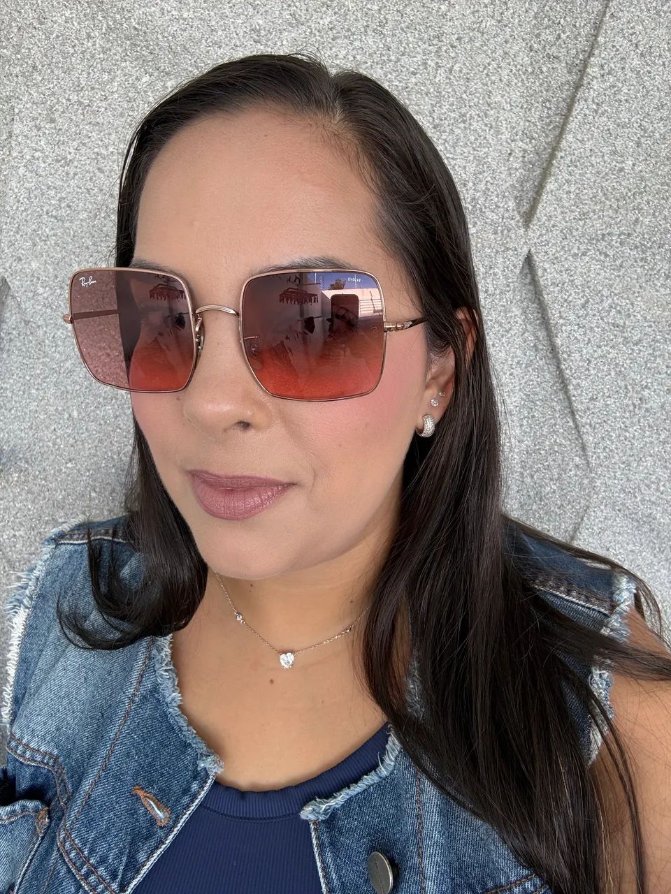 Rayban Square 1971 ORIGINAL - Foto 4