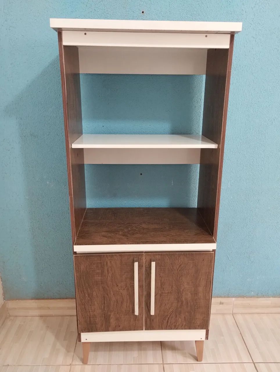 Balcão torre para microondas USADO conservado  - Foto 3
