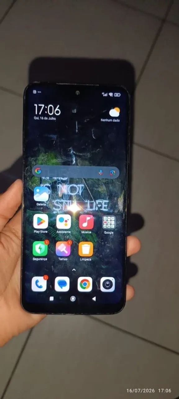 Redmi note 11 novo sem trinco