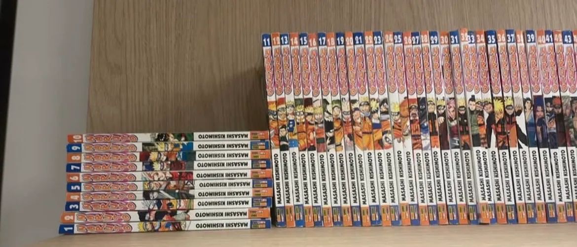 Coleção de mangás Naruto (72 volumes+gaiden+ golds e 72pocket) - Foto 2