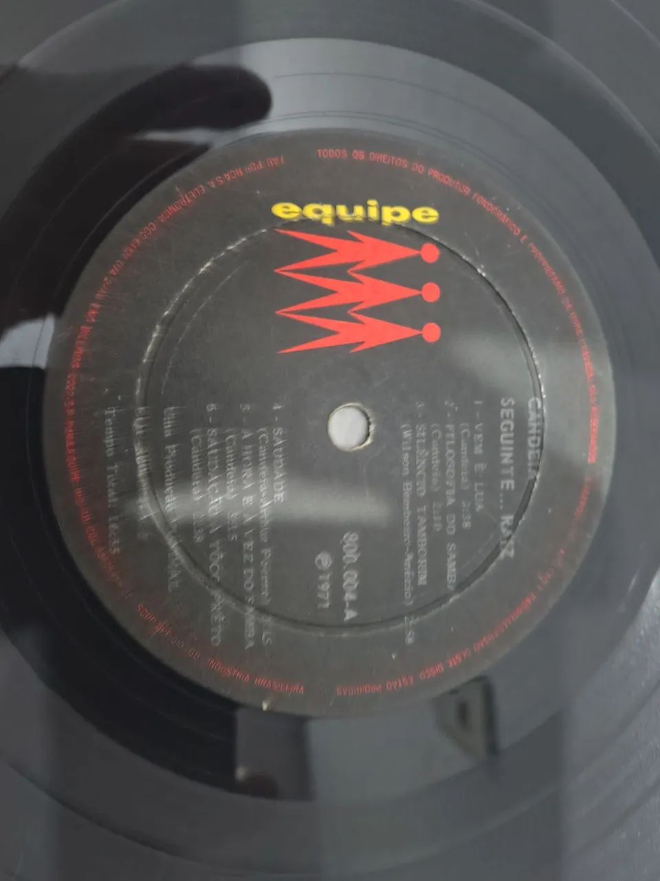 Disco de vinil Candeia raríssimo  - Foto 5