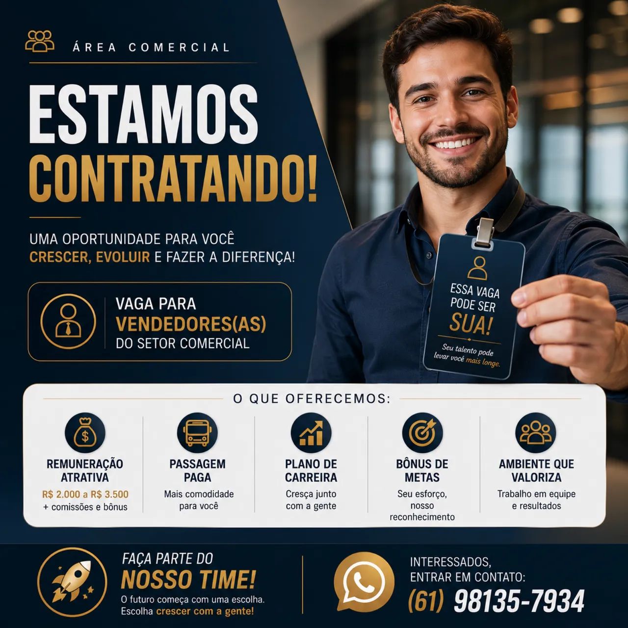 Agente de atendimento | Contratação imediata