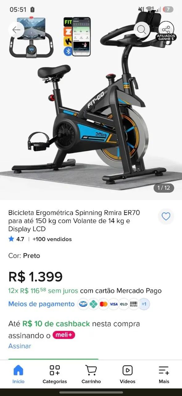 Bicicleta ergometrica  - Foto 3