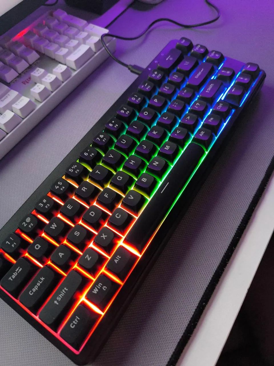 Teclado FreeWolf M68 SE - Foto 5