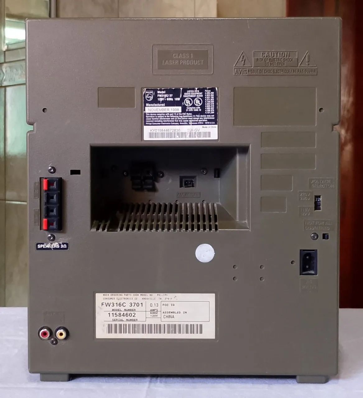 Micro system PHILIPS MAGNAVOX FW316C - Foto 4