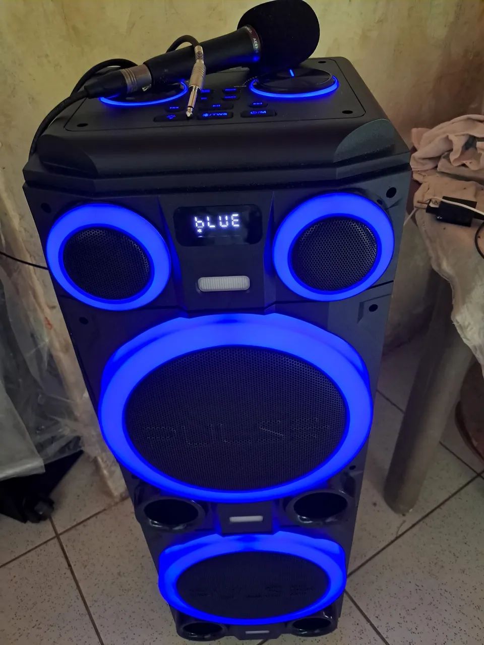 Torre de som Pulse 2000W com garantia