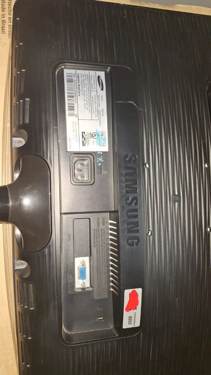Monitor Samsung 20" - Retirado de Empresa - Funcionando - Foto 4