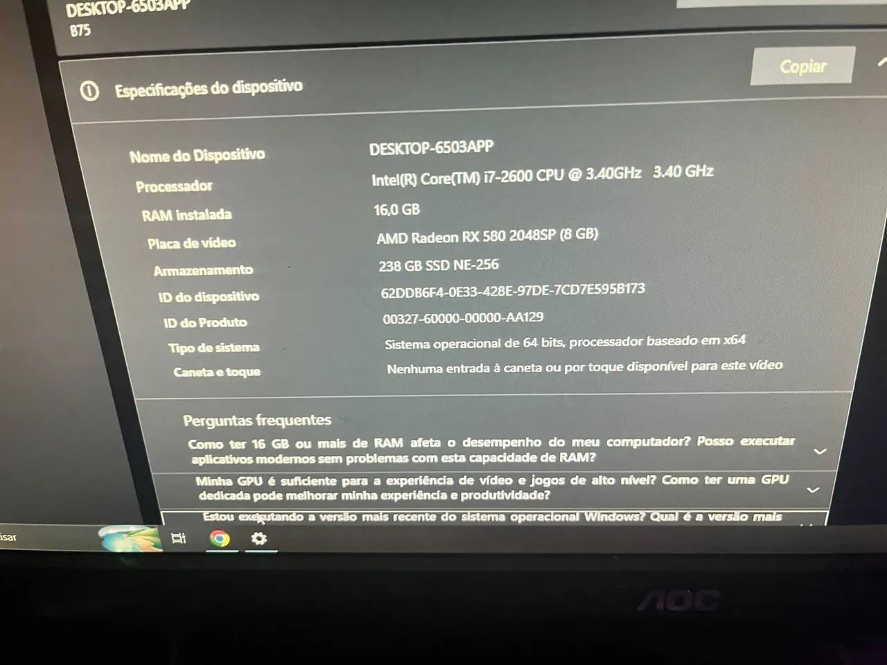 Cpu gamer