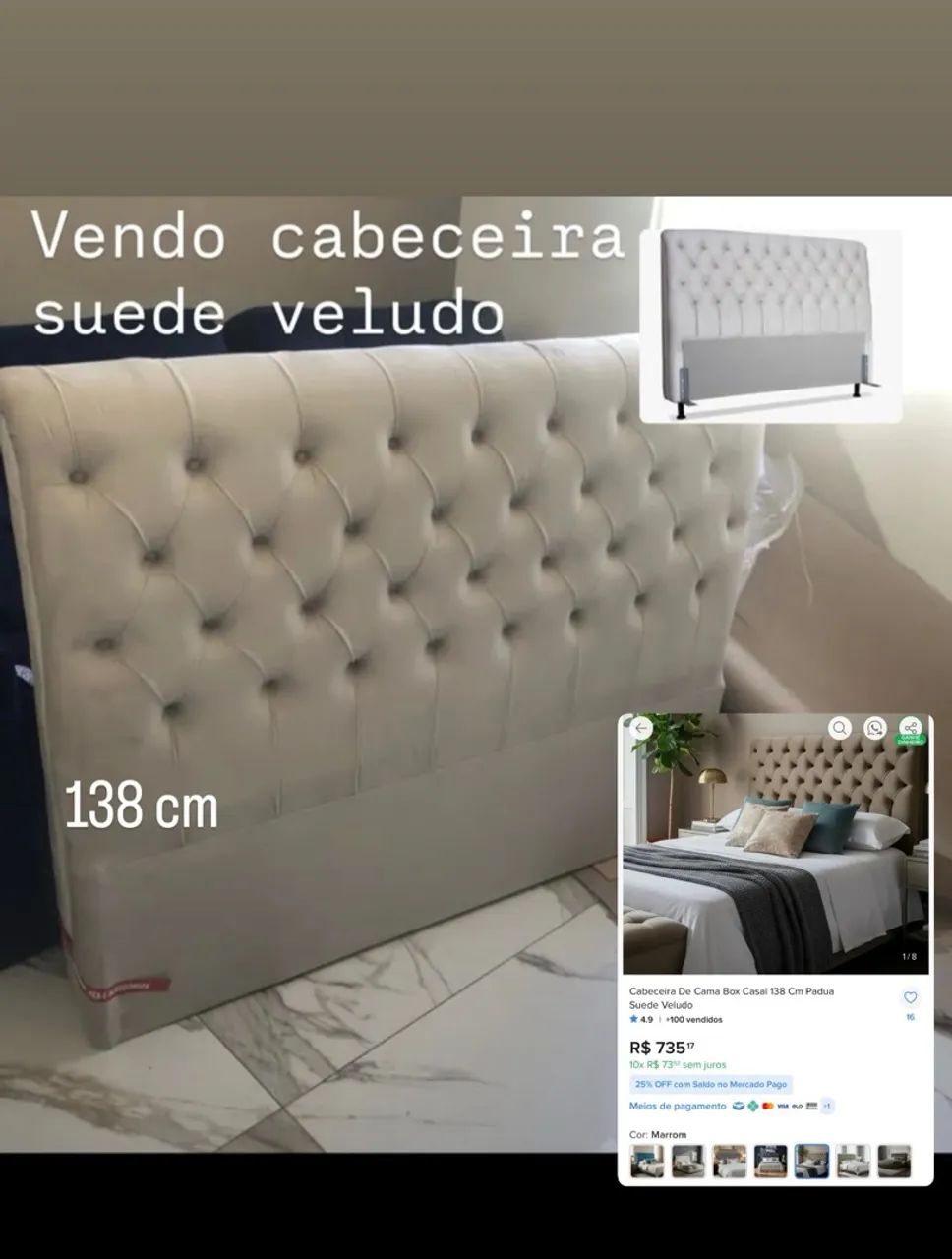 Cabeceira de casal 