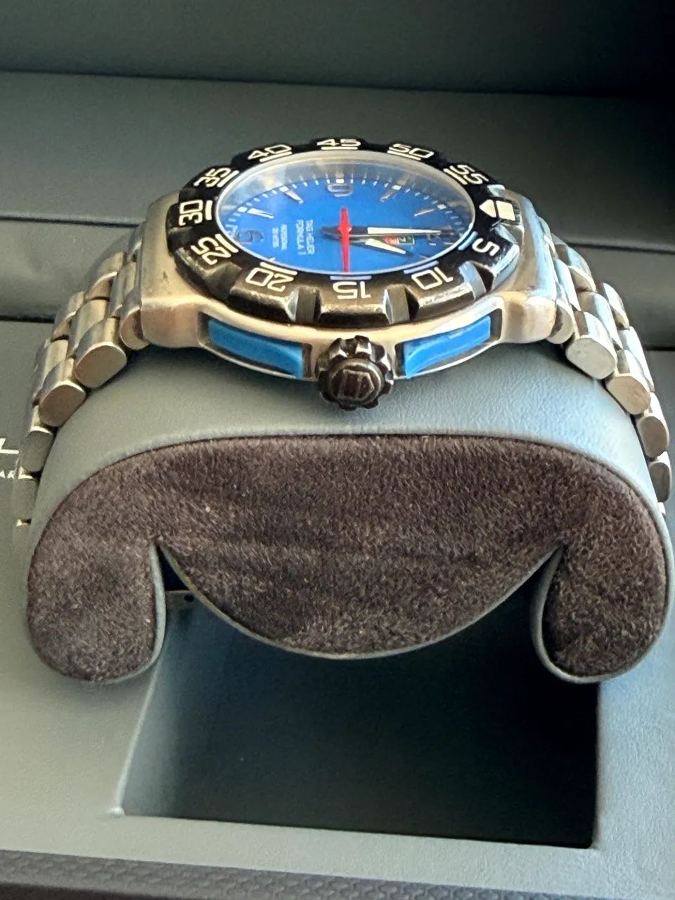 RELÓGIO TAG HEUER FÓRMULA 1 MOSTRADOR AZUL - Foto 4