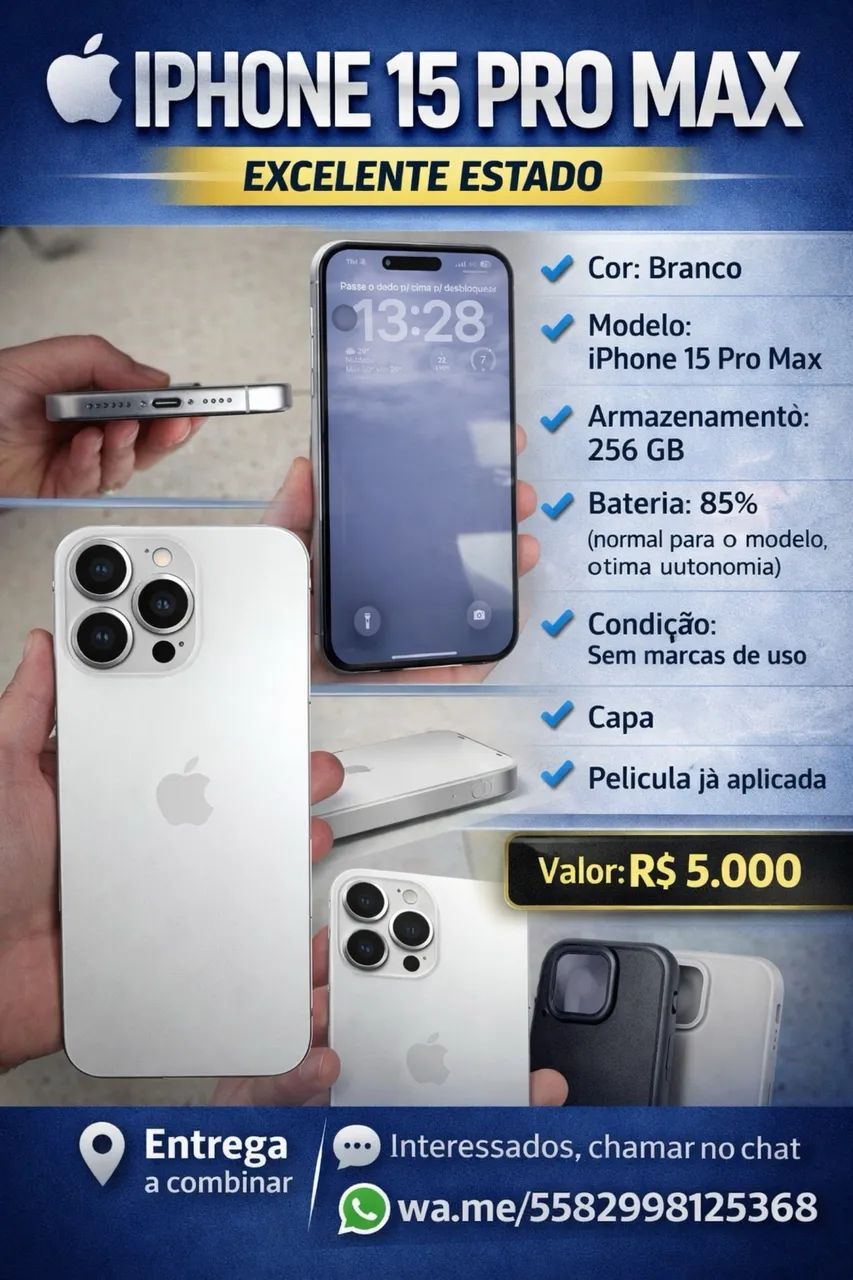 IPHONE 15PRO MAX - Foto 4