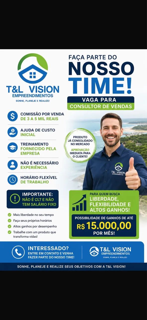 Consultor de vendas autônomo 