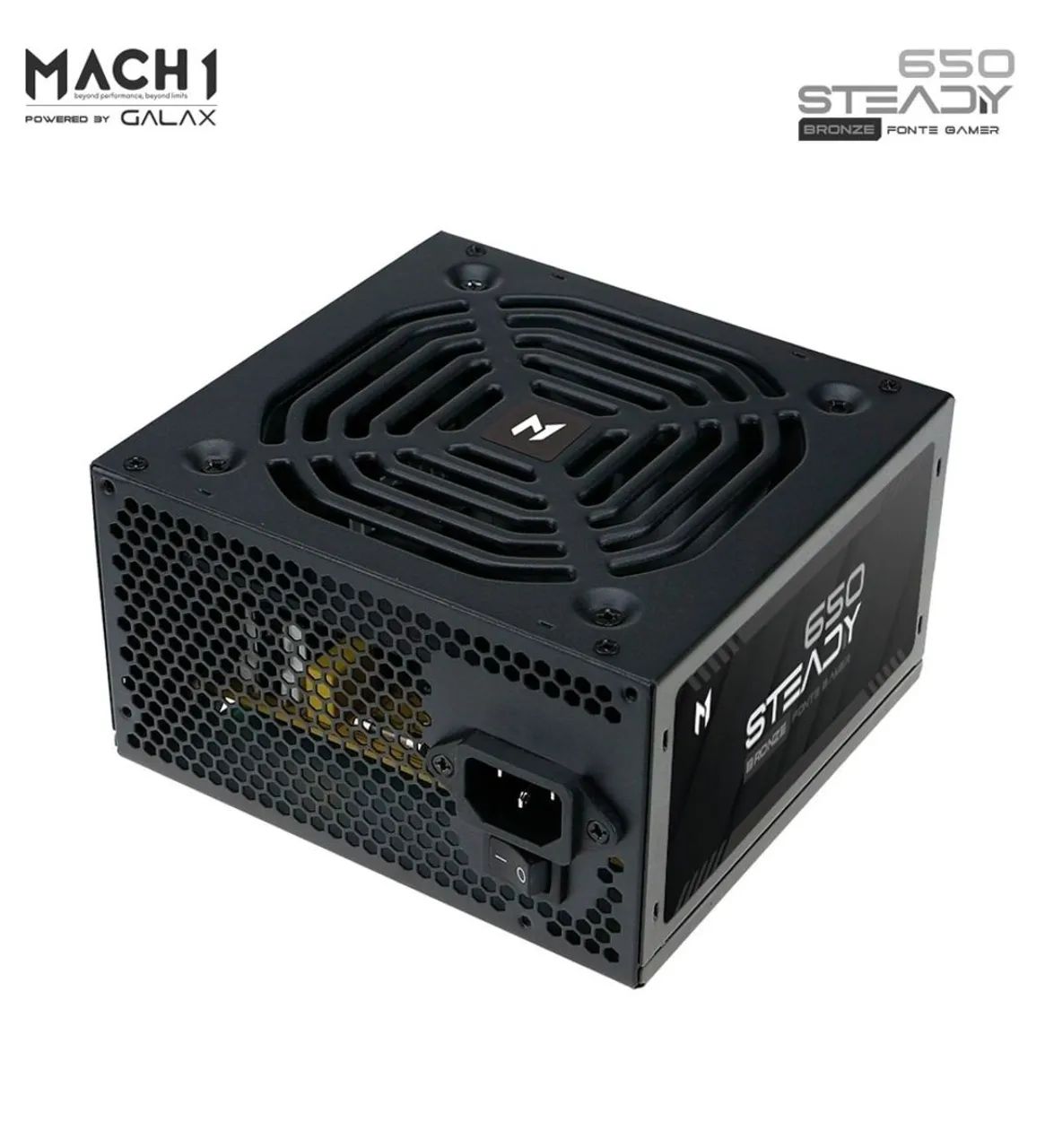 Fonte Mach1 650w 80plus bronze  - Foto 3