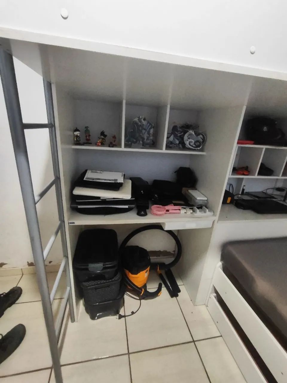 Beliche com cama auxiliar, baú e escrivaninha  - Foto 4