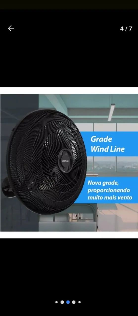Ventilador de parede ( instalação grátis) - Foto 5