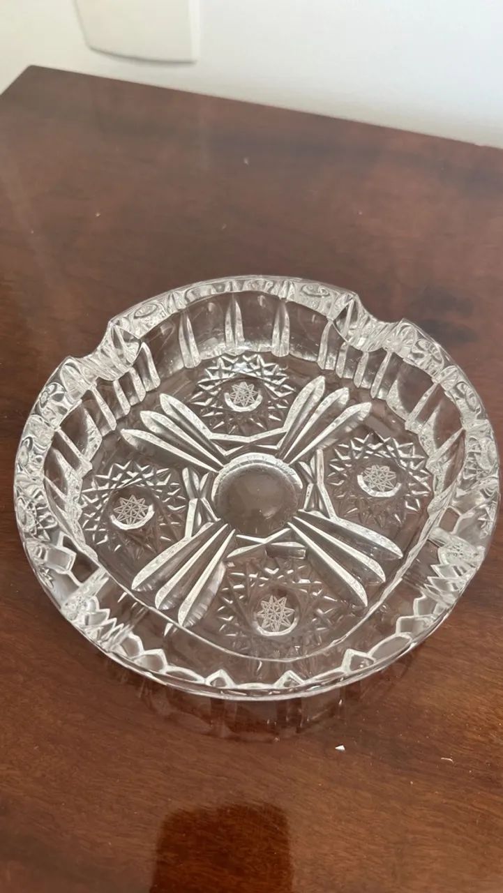 Cinzeiro de cristal  - Foto 4