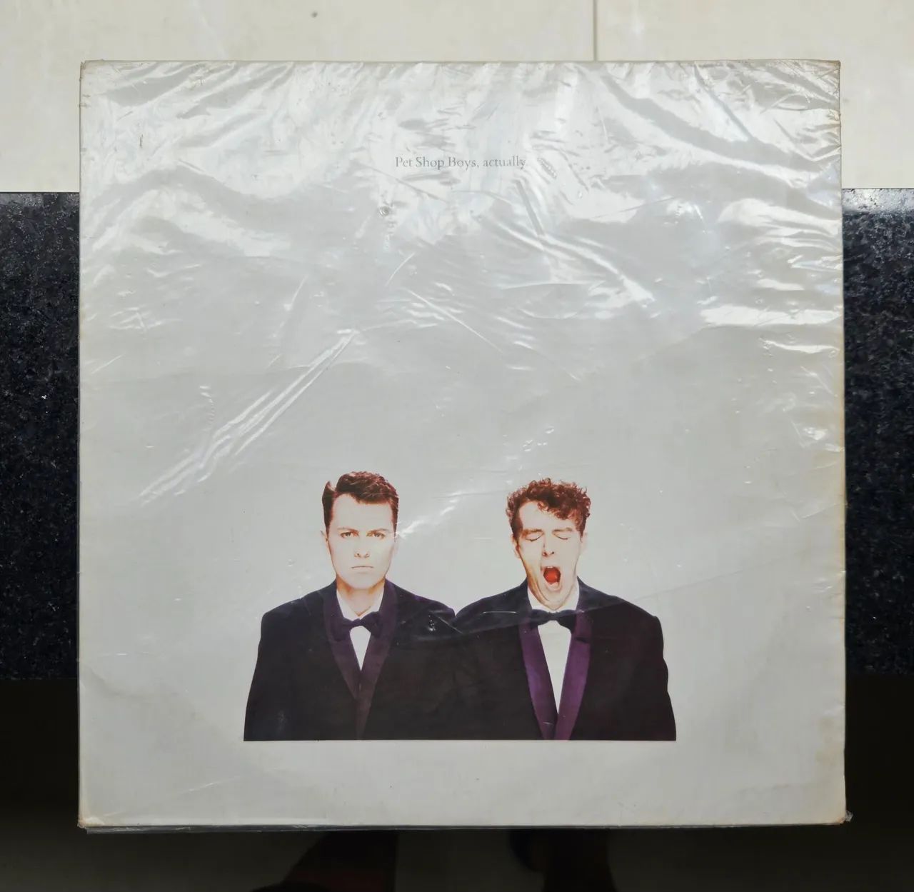 disco de vinil ((LP)) pet shop  boys