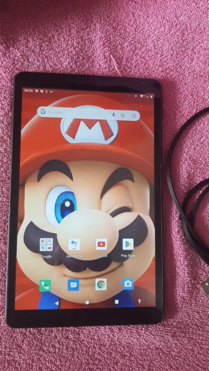 Tablet grandão + caboo 32 GB - Foto 2