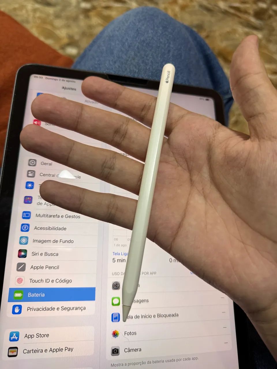 Ipad Air 5ª geração M1 64GB + Ipencil - Foto 2