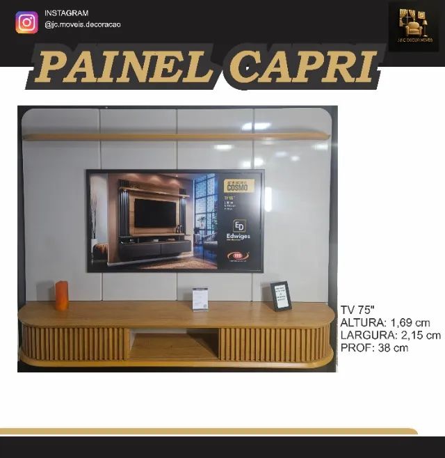 PAINEL CAPRI DETALHE ARREDONDADO