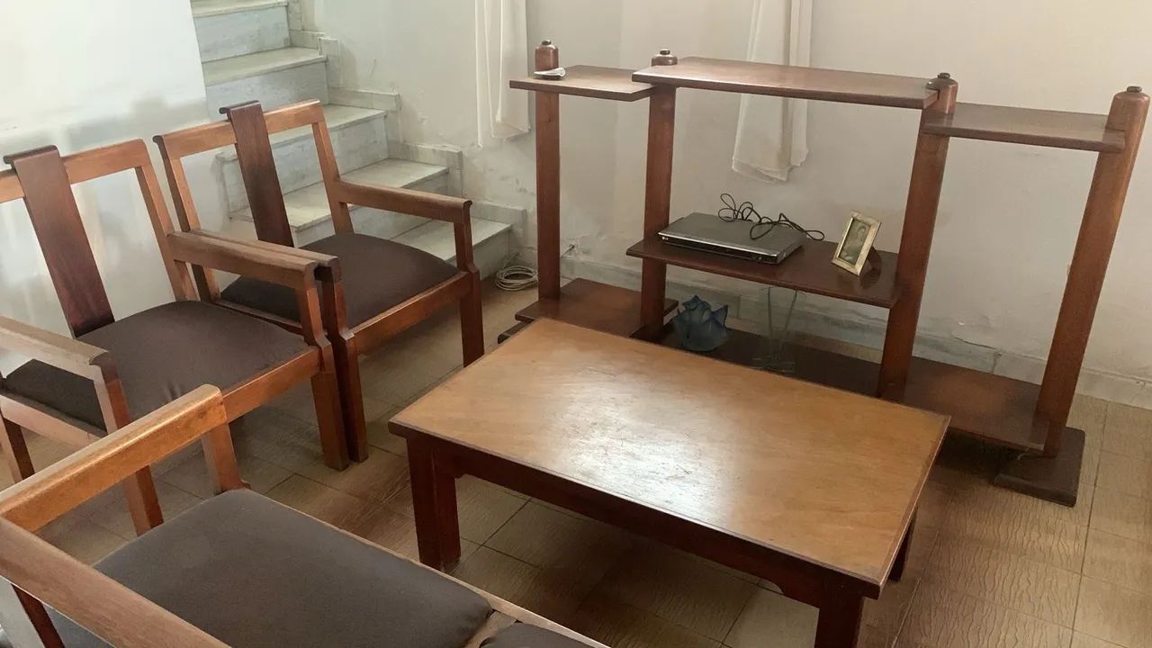 Conjunto: Sofá, Cadeira e Mesa de Centro  - Foto 4