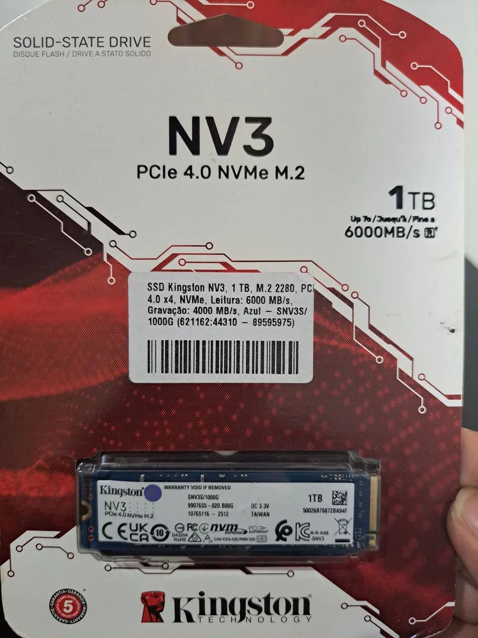 Kit gamer am5 tudo lacrado  - Foto 3
