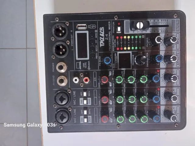 MESA DE SOM TKLBLS 4 CANAIS - Foto 4