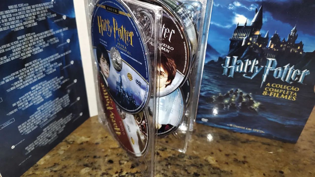 HARRY POTTER DVD COMPLETO ÓTIMO ESTADO  - Foto 4