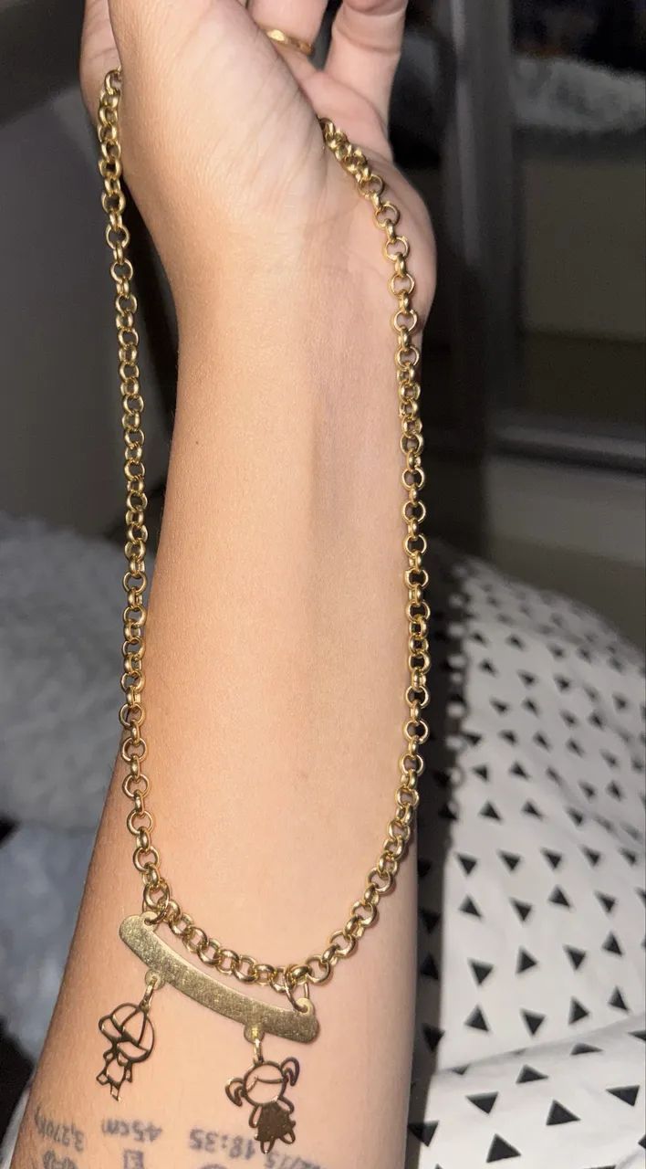 Corrente em ouro 18k - Foto 2