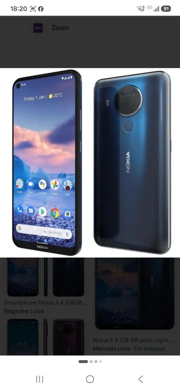 Celular NOKIA  128GB.  5.4