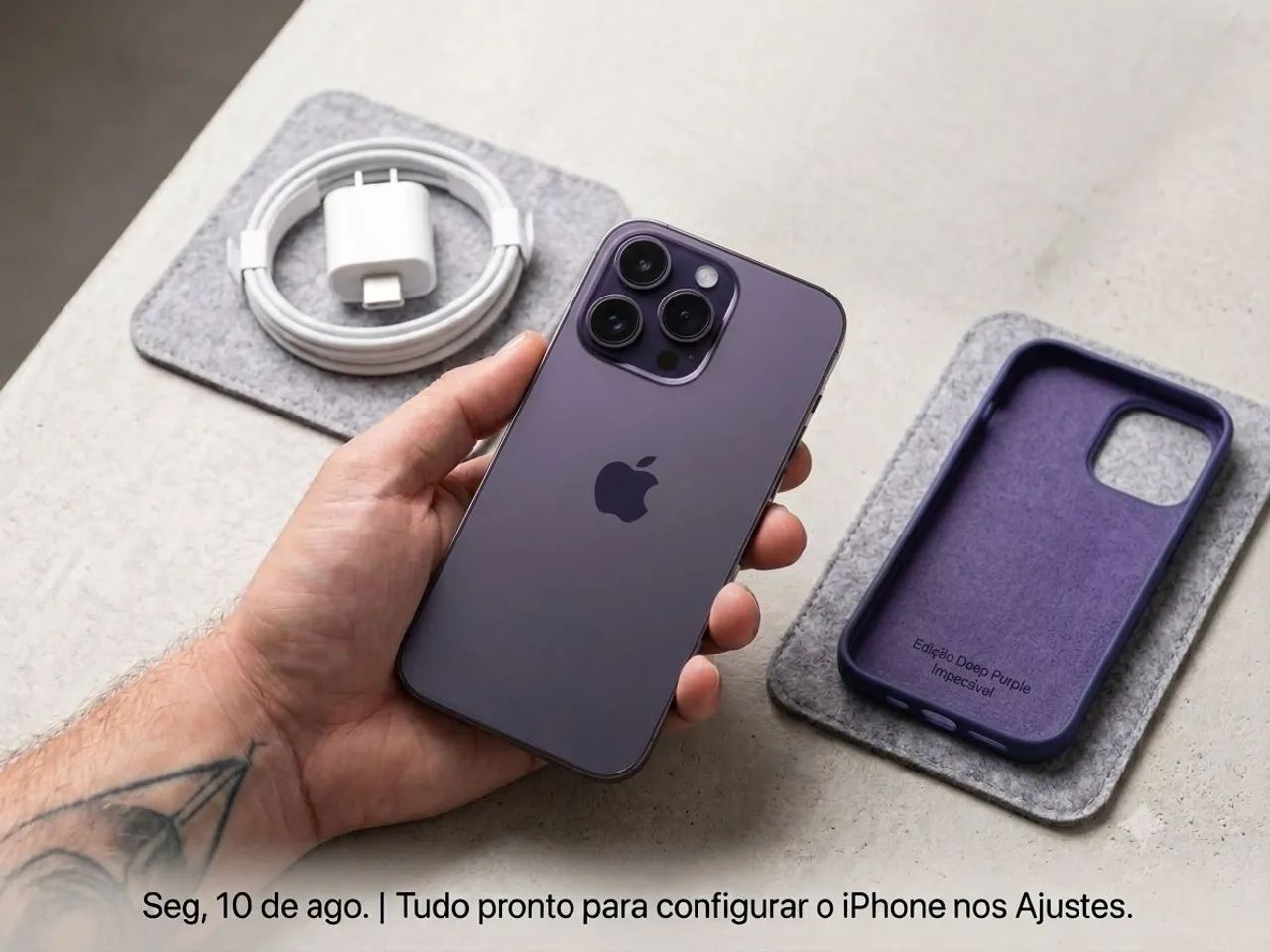 iPhone 14 Pro Max (Impecável) pra sair rápido - Foto 2