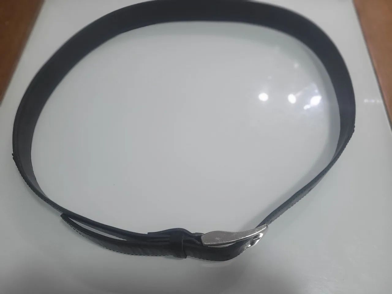 Cinto preto masculino tam 95 - Foto 3