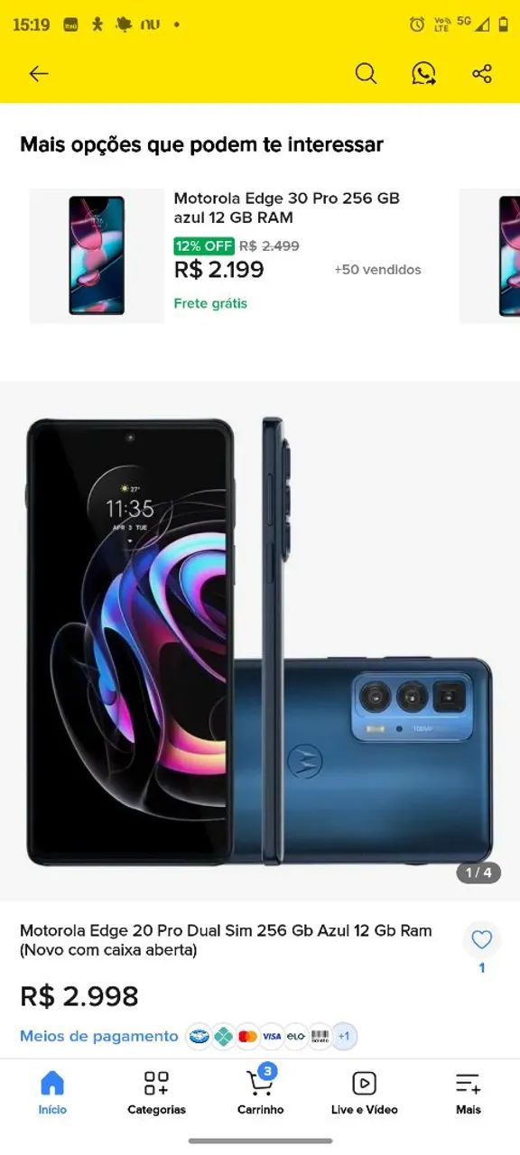 Edge 20 - Motorola - Foto 4