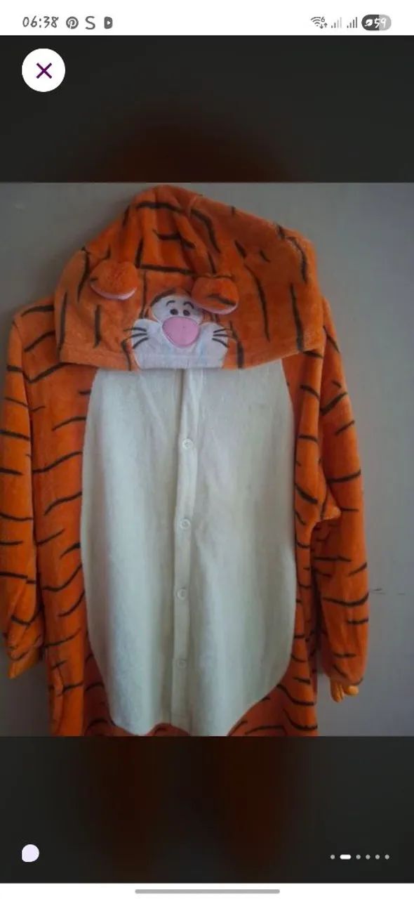 Macacão kigurumi tam 12  anos - Foto 2