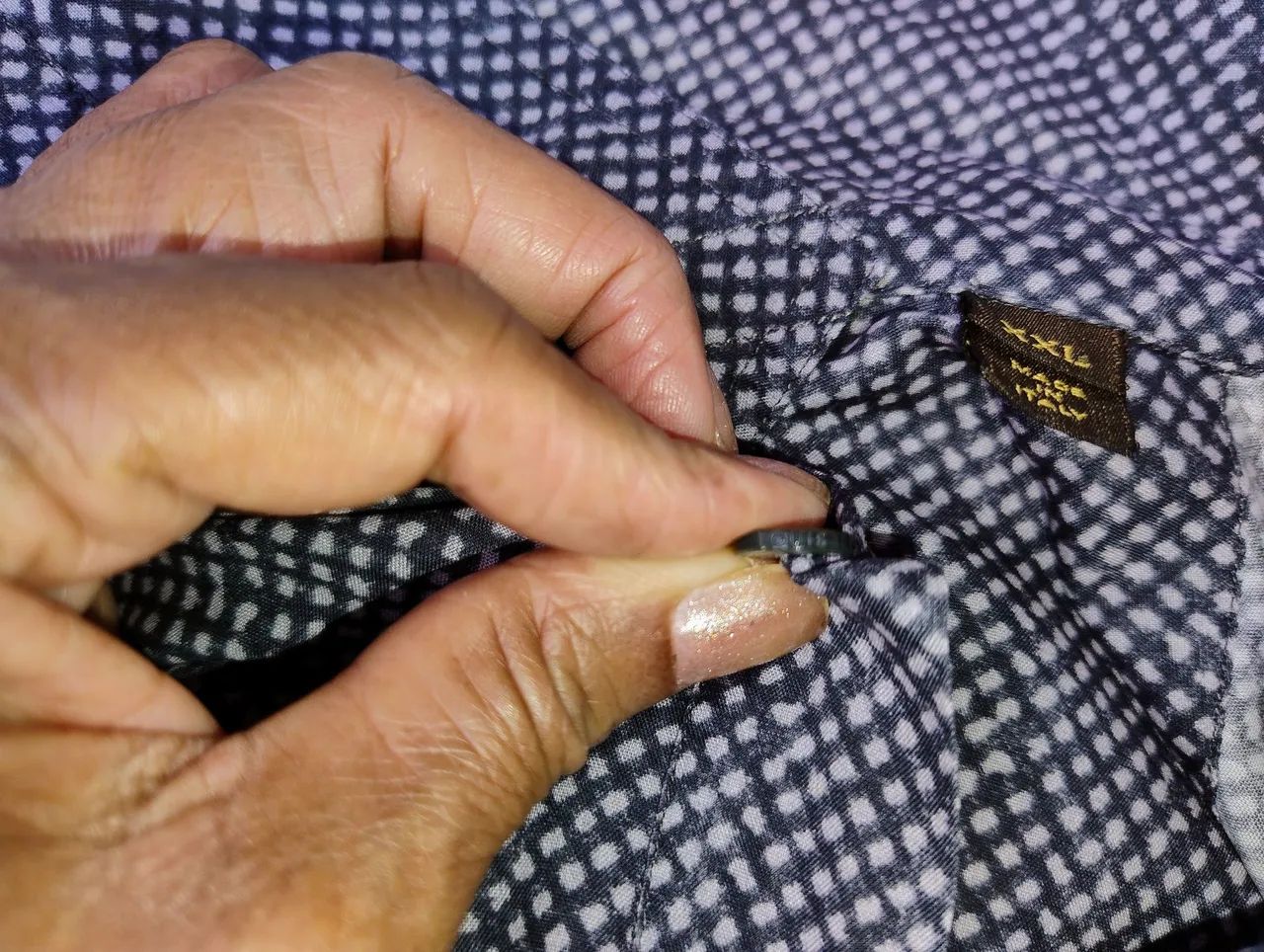 Camisa Louis Vuitton Masculina Estampada XGG  - Foto 5