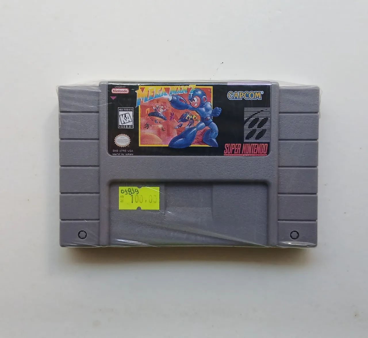 Jogo SNES Mega Man 7 (Genérico)